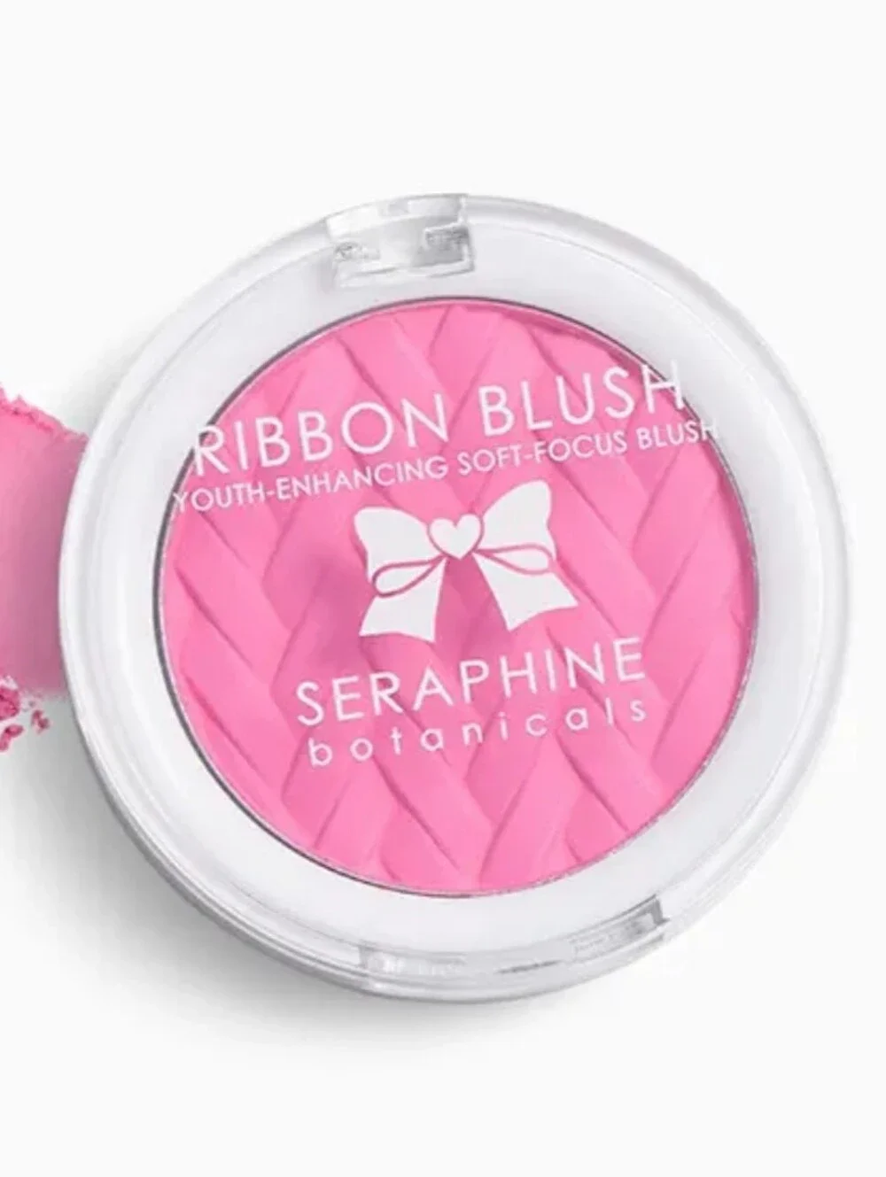 SERAPHINE BOTANICALS Ribbon Blush NIB AND FULL SIZE